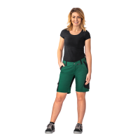 Planam Norit Damen Shorts grün/schwarz XS