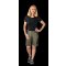 Planam Norit Damen Shorts oliv/schwarz XS