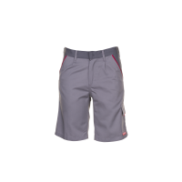 Planam Highline Shorts zink/schiefer/rot XS