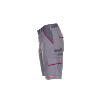 Planam Highline Shorts zink/schiefer/rot XS