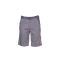 Planam Highline Shorts zink/schiefer/rot XS