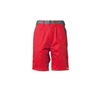 Planam Highline Shorts rot/schiefer/schwarz XS