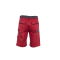 Planam Highline Shorts rot/schiefer/schwarz XS