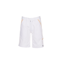 Planam Highline Shorts reinweiß/gelb XS