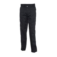 Arbeits-Cargohose Schwarz 28 245 g/m² 65 % Polyester normal geschnitten