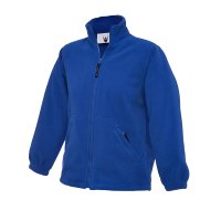 Kinder Classic Arbeits-Fleecejacke Royalblau 11/13 Jr. 300 g/m²