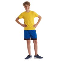 Kinder Classic T-Shirt Grau-Meliert 11/13 Jr. 180 g/m² 100 % Baumwolle