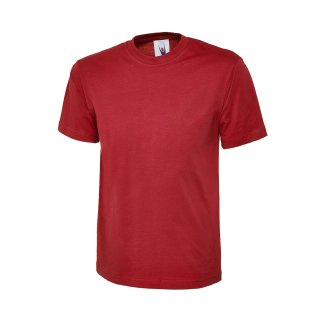 Kinder Classic T-Shirt Rot 11/13 Jr. 180 g/m² 100 % Baumwolle