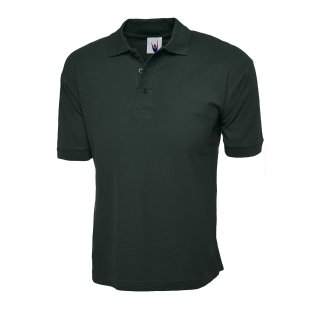 Classic Baumwoll-Poloshirt Flaschengrün 2XL 220 g/m² 100 % Baumwolle