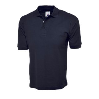 Classic Baumwoll-Poloshirt Marineblau 2XL 220 g/m² 100 % Baumwolle