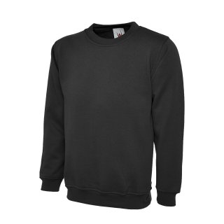 Classic Sweatshirt Schwarz 2XL 300 g/m²