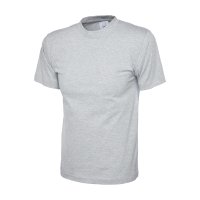 Classic T-Shirt Grau-Meliert 2XL 180 g/m² 100 % Baumwolle