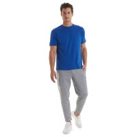 Classic T-Shirt Grau-Meliert 2XL 180 g/m² 100 % Baumwolle