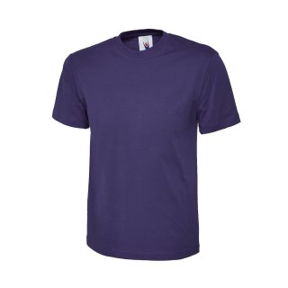 Classic T-Shirt Purpur 2XL 180 g/m² 100 % Baumwolle