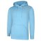 Deluxe Kapuzenpullover Hellblau 2XL 280 g/m²