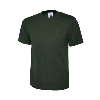 Heavyweight T-Shirt Flaschengrün 2XL 200 g/m² 100 % Baumwolle