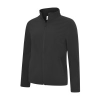 Damen Classic Full Zip Softshelljacket Schwarz 2XL 325 g/m² 10.000 mm Wassersäule