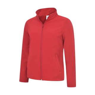 Damen Classic Full Zip Softshelljacket Rot 2XL 325 g/m² 10.000 mm Wassersäule