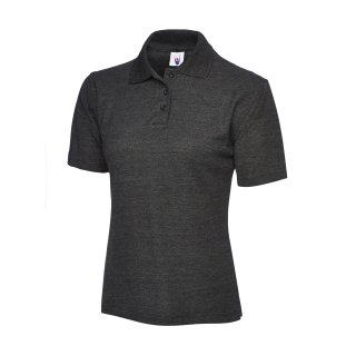 Damen Classic Poloshirt Anthrazit 2XL 220 g/m²