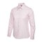 Damen Poplin Langarm Bluse Pink 2XL 120 g/m² 65 % Polyester