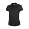 Damen Ultra atmungsaktives Polo-Arbeitsshirt Schwarz 2XL 200 g/m² 100 % Polyester