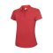 Damen Ultra atmungsaktives Polo-Arbeitsshirt Rot 2XL 200 g/m² 100 % Polyester