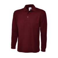 Classic langarm Poloshirt 220 g/m²