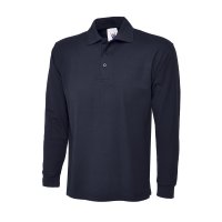 Classic langarm Poloshirt 220 g/m²