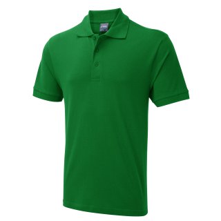 Herren Active Baumwoll-Poloshirt Kelly Green 2XL 180 g/m² 100 % Baumwolle