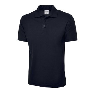 Herren Active Baumwoll-Poloshirt Marineblau 2XL 180 g/m² 100 % Baumwolle