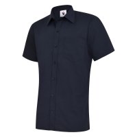 Herren Poplin Kurzarmshirt 120 g/m²