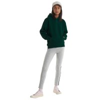 Kinder UX Kapuzenpullover Grau-Meliert 11/13 Jr. 280 g/m²