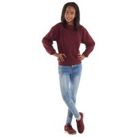 Kinder UX Sweatshirt Maroon 11/13 Jr. 280 g/m²