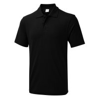 UX Poloshirt Schwarz 2XL 180 g/m²