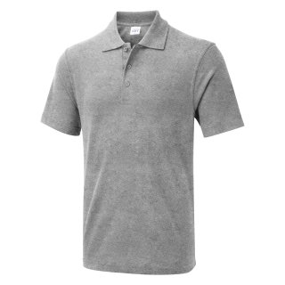 UX Poloshirt Grau-Meliert 2XL 180 g/m²