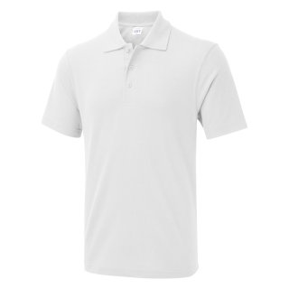 UX Poloshirt Weiß 2XL 180 g/m²