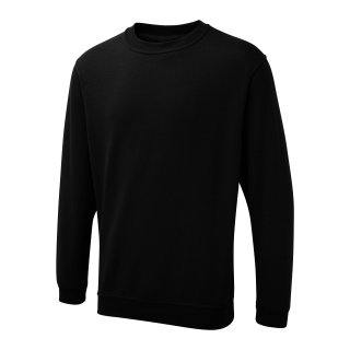 UX Sweatshirt Schwarz 2XL 280 g/m²