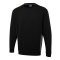 Sweatshirt zweifarbig Schwarz/Anthrazit 2XL 280 g/m²