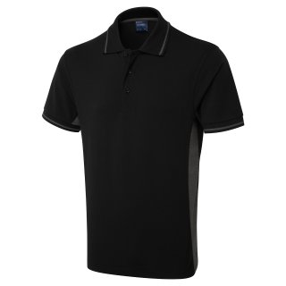 Poloshirt zweifarbig 200 g/m²