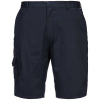 Portwest S790 Herren Hochleistungs-Komfort-Kampf-Cargo-Arbeitsshorts Blau XS