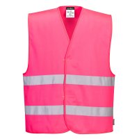 Portwest Iona Warnweste F474 Pink S/M