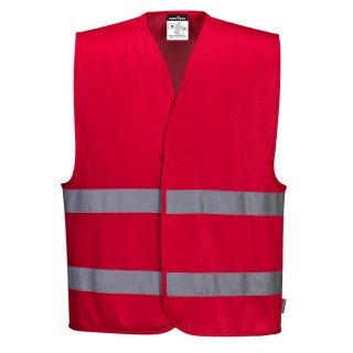 Portwest Iona Warnweste F474 Rot S/M