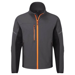 EV4 Stretch Arbeitsjacke Portwest Regulär Grau S