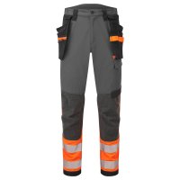 Portwest EV4 Warnschutz Stretch Bundhose Klasse 1 mit...