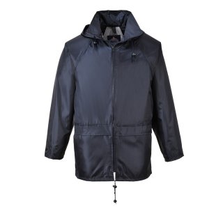 Portwest klassische Regenjacke Blau XS