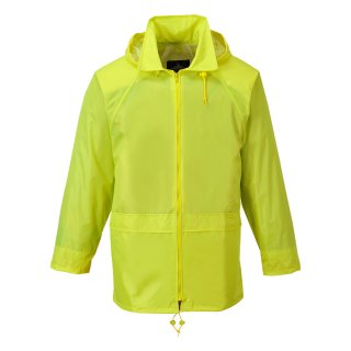 Portwest klassische Regenjacke Gelb S