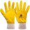 Hase Handschuhe Gelb/Blau Nitril "Gera"