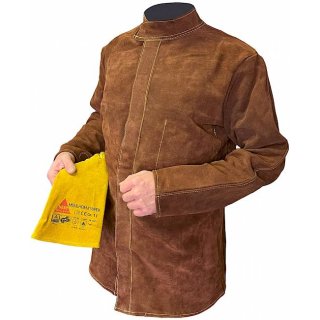 Hase Schweißerjacke aus Sebatanspaltleder "York Brown"