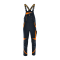 Sara Workwear Latzhose "NEOFLEX" 260 g/m² mit Reflexstreifen graphite/orange 46S