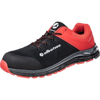 Albatros LIFT IMPULSE Sicherheitshalbschuhe S1P ESD HRO SRA schwarz/rot 39